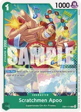 Card art for Scratchmen Apoo (EB01-015_p1)