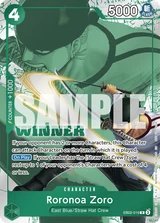 Card art for Roronoa Zoro (EB02-019_p2)