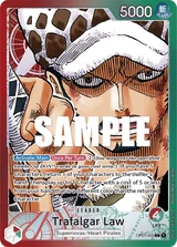 Card art for Trafalgar Law (OP01-002_p1)