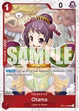 Card art for Otama (OP01-006_p3)
