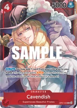 Card art for Cavendish (OP01-008_p1)