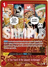 Card art for In Two Years!! At the Sabaody Archipelago!! (OP01-030_p1)