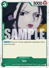 Card art for Izo (OP01-033_p3)