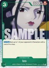 Card art for Izo (OP01-033_p4)
