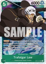 Card art for Trafalgar Law (OP01-047_p3)