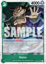 Card art for Raizo (OP01-052_p3)