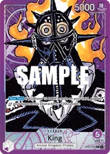 Card art for King (OP01-091_p1)