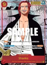 Card art for Shanks (OP01-120_p2)