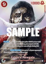 Card art for Edward.Newgate (OP02-004_p2)