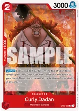 Card art for Curly.Dadan (OP02-005_r1)