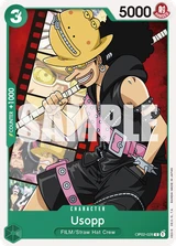 Card art for Usopp (OP02-028_p1)
