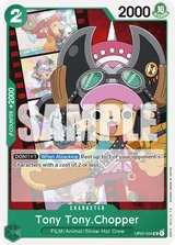 Card art for Tony Tony.Chopper (OP02-034_p1)