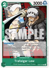 Card art for Trafalgar Law (OP02-035_p2)
