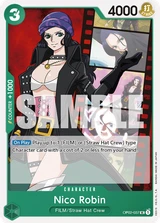 Card art for Nico Robin (OP02-037_p1)