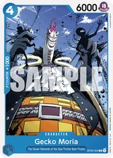 Card art for Gecko Moria (OP02-054_r1)