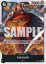 Card art for Sakazuki (OP02-099_r1)