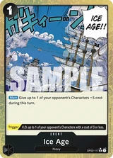 Card art for Ice Age (OP02-117_p6)