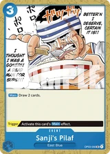 Card art for Sanji&#39;s Pilaf (OP03-056_p1)