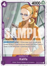 Card art for Kalifa (OP03-060_p2)