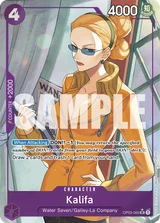 Card art for Kalifa (OP03-060_p3)