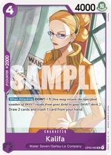 Card art for Kalifa (OP03-060_r1)
