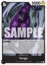 Card art for Vergo (OP03-079_p2)
