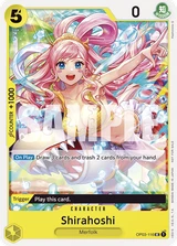 Card art for Shirahoshi (OP03-116_p1)