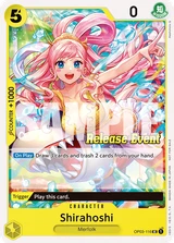 Card art for Shirahoshi (OP03-116_p3)