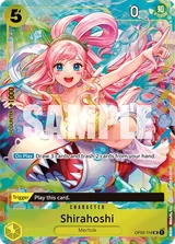 Card art for Shirahoshi (OP03-116_p7)