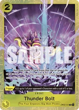 Card art for Thunder Bolt (OP03-121_p5)