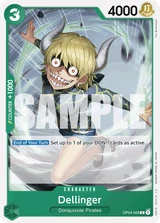 Card art for Dellinger (OP04-029_p1)