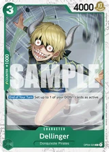 Card art for Dellinger (OP04-029_p2)