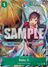 Card art for Baby 5 (OP04-032_p4)