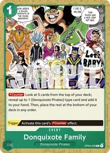 Card art for Donquixote Family (OP04-036_p1)