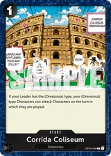 Card art for Corrida Coliseum (OP04-096_p1)