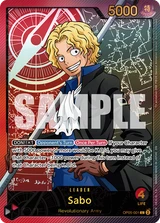 Card art for Sabo (OP05-001_p2)