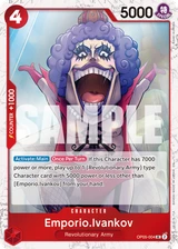 Card art for Emporio.Ivankov (OP05-004_p1)