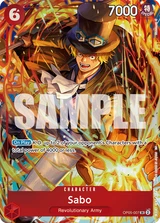 Card art for Sabo (OP05-007_p4)