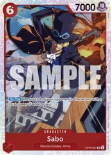 Card art for Sabo (OP05-007_r1)