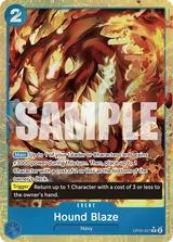Card art for Hound Blaze (OP05-057_p4)