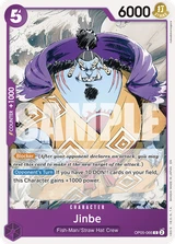 Card art for Jinbe (OP05-066_r2)