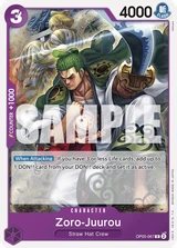 Card art for Zoro-Juurou (OP05-067_r1)