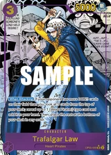 Card art for Trafalgar Law (OP05-069_p2)