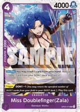 Card art for Miss Doublefinger(Zala) (OP05-073_p2)