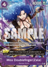 Card art for Miss Doublefinger(Zala) (OP05-073_p3)