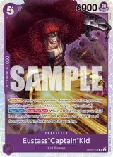Card art for Eustass&quot;Captain&quot;Kid (OP05-074_p4)