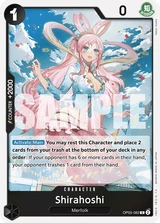 Card art for Shirahoshi (OP05-082_p1)