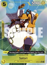 Card art for Satori (OP05-105_p4)