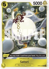 Card art for Satori (OP05-105_r1)