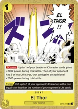 Card art for El Thor (OP05-114_p1)